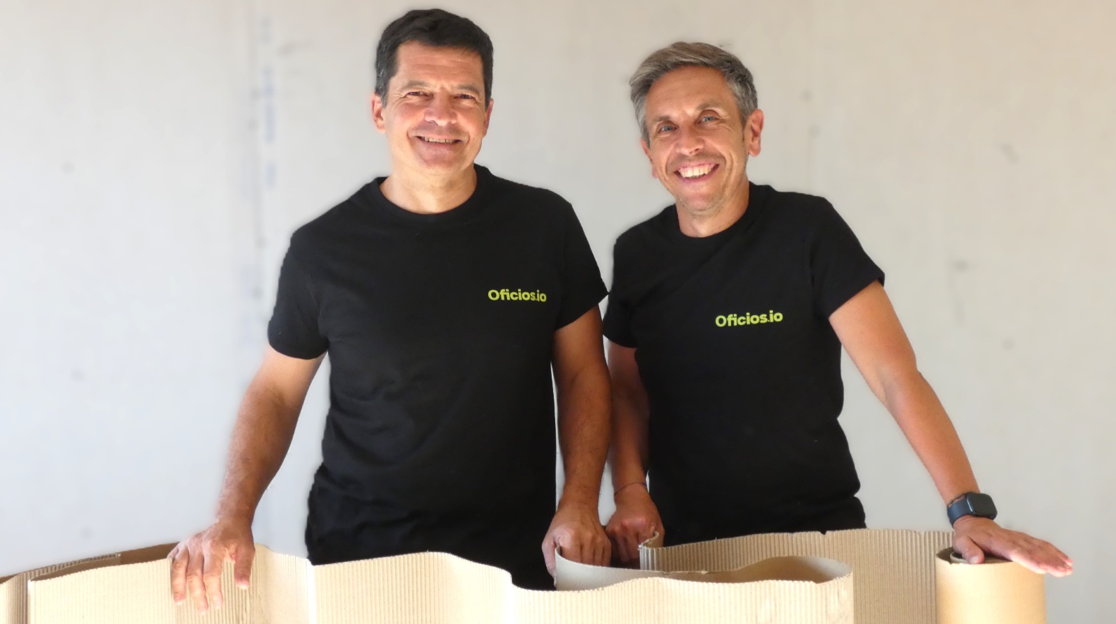 José Manuel Regueiro y Juanjo Amorín, cofundadores de Oficios.io